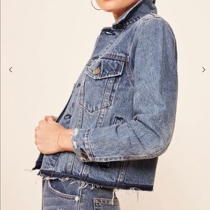 Reformation Badlands jean jacket. New with tags